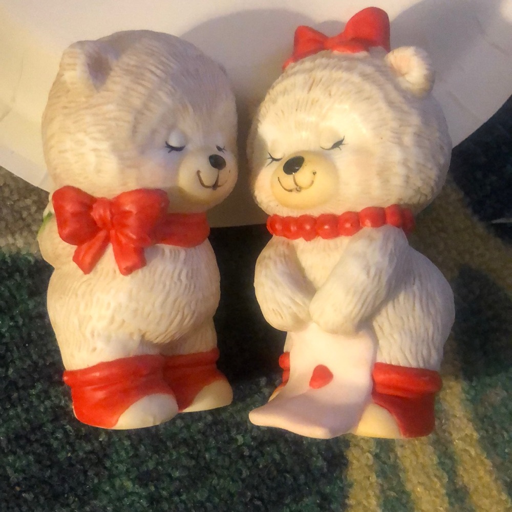 Set vintage bears by Enesco figurines